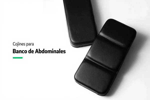Cojines para banco de abdominales